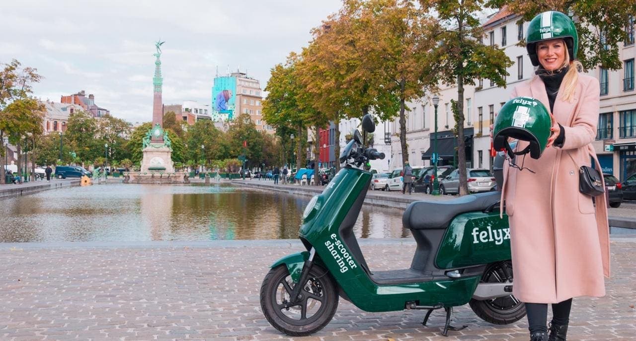 Start-up felyx will mit E-Rollern Großstädte erobern