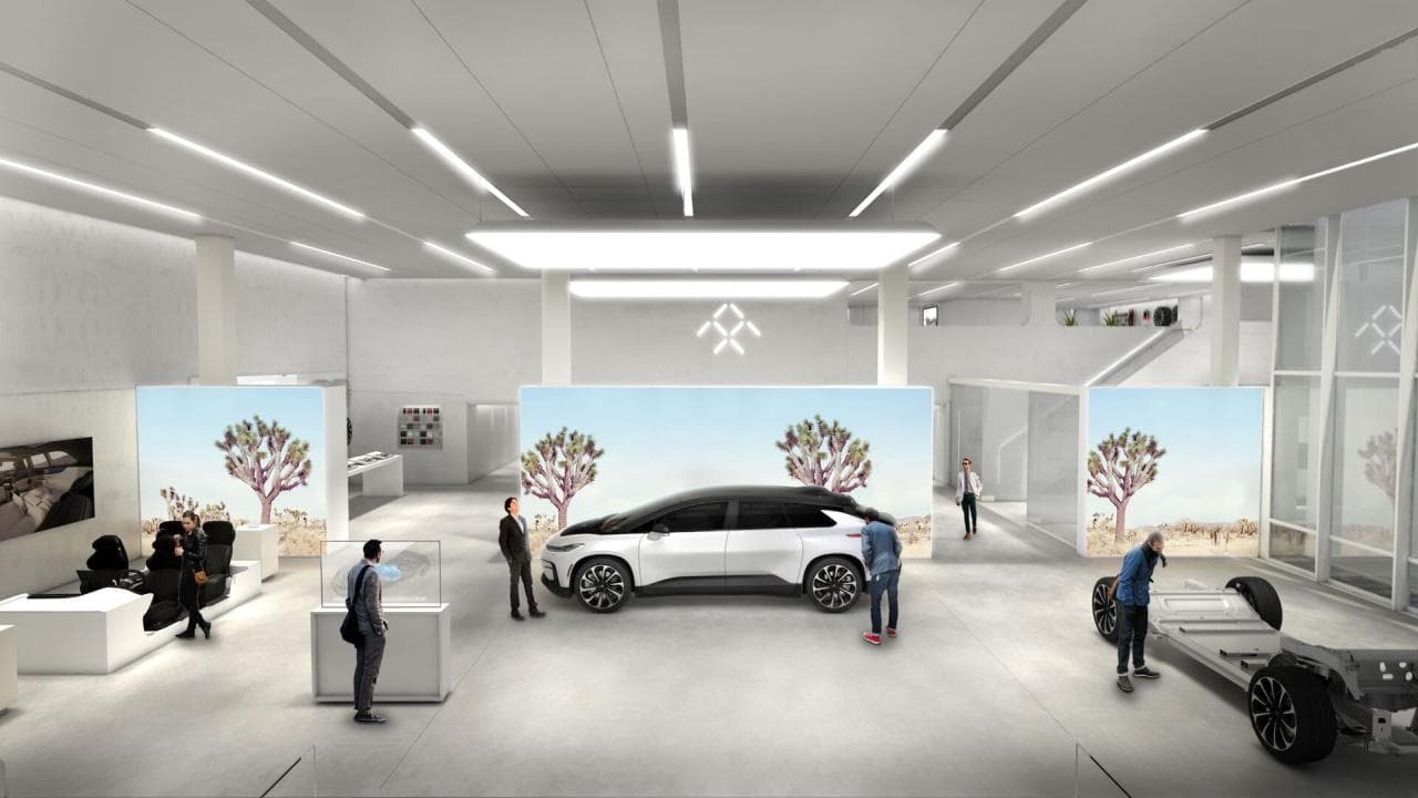 Faraday Future präsentiert FF 91 in luxuriösem Umfeld
