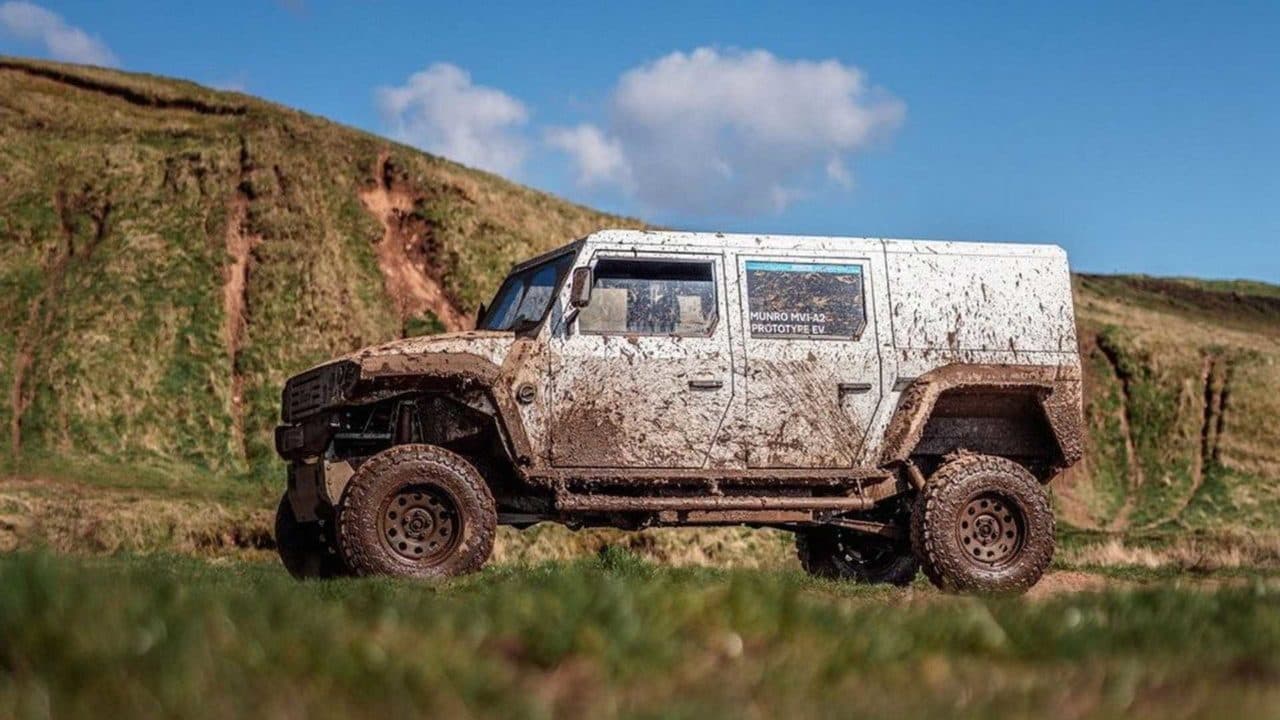 Munro Mark 1: Elektro-Offroader für unwegsames Gelände