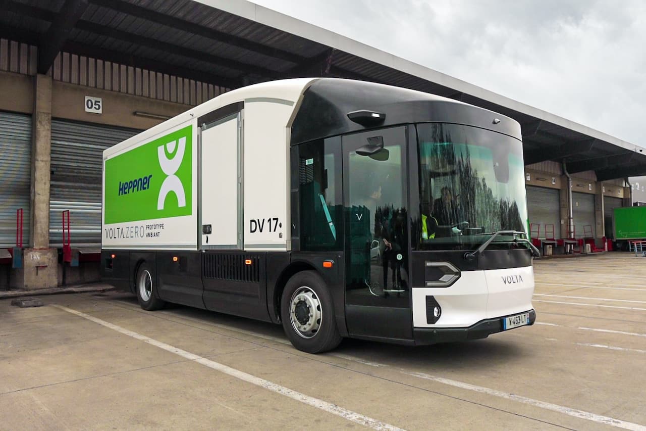 Heppner setzt E-Lkw Volta Zero in Frankreich ein