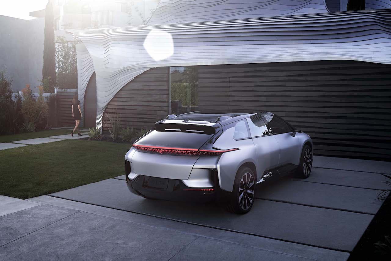 Faraday Future sammelt 135 Millionen Dollar für FF-91-Produktion