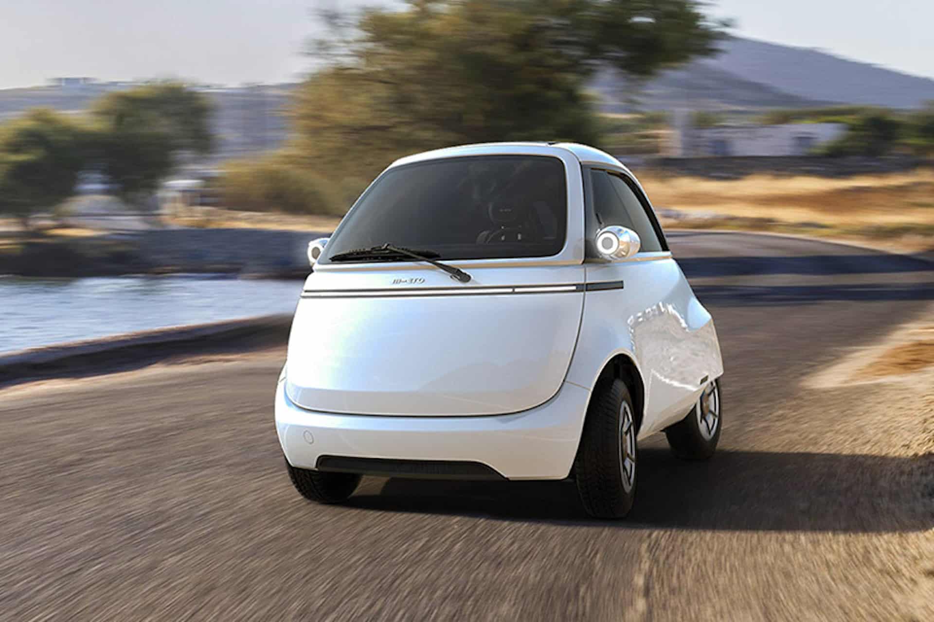 Microlino in Madrid im Carsharing verfügbar