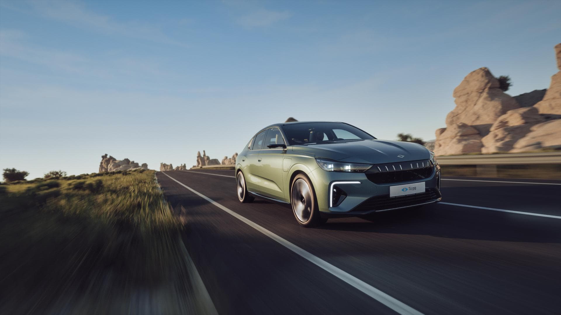 Togg enthüllt neuen Elektro-Fastback T10F