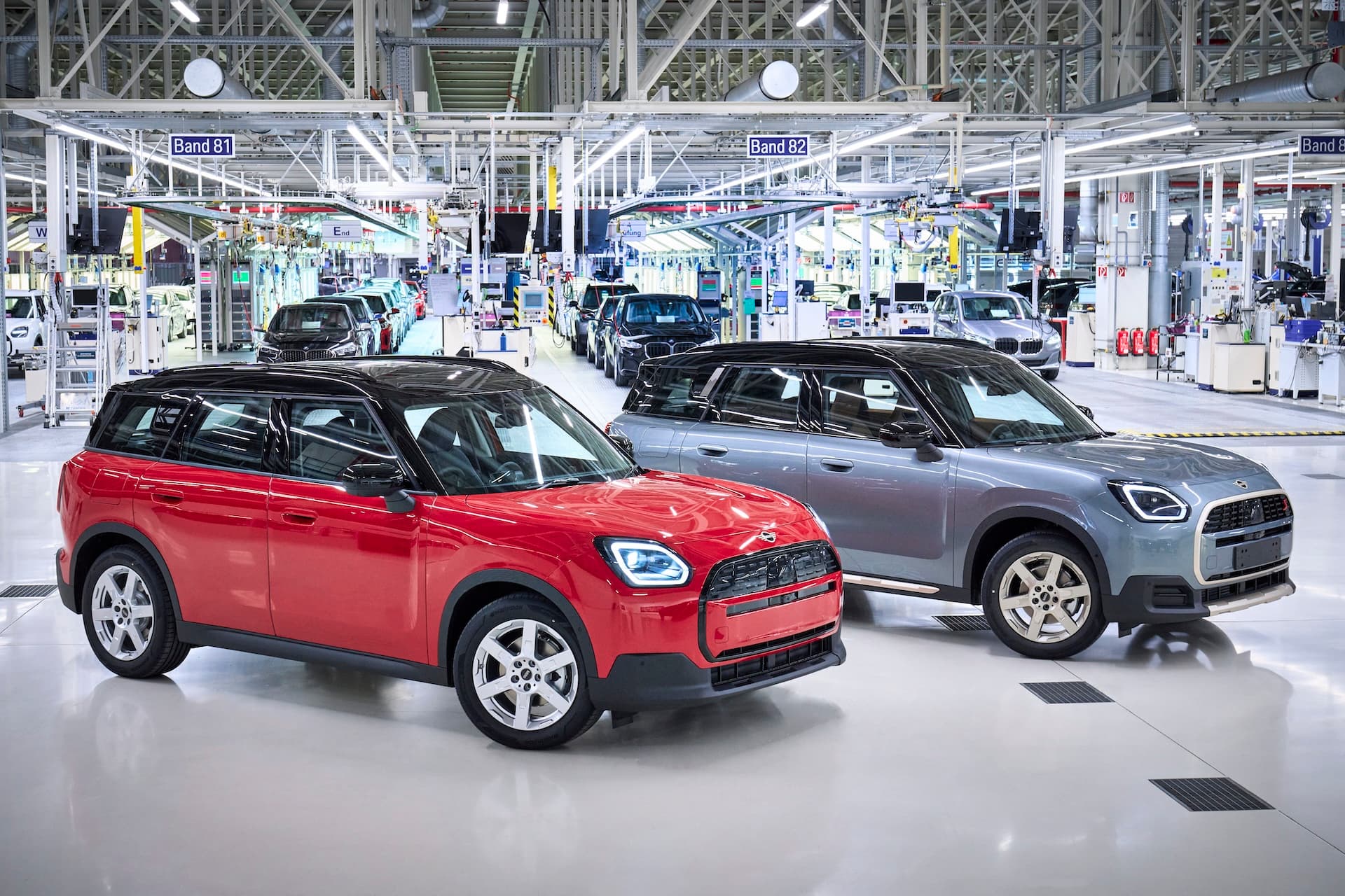 BMW feiert Produktionsstart des Mini Countryman Electric in Leipzig