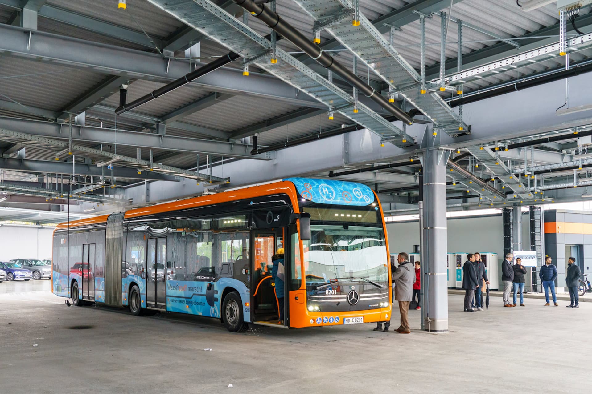 RNV: Mehr als die Hälfte von 48 Wasserstoffbussen fällt aus