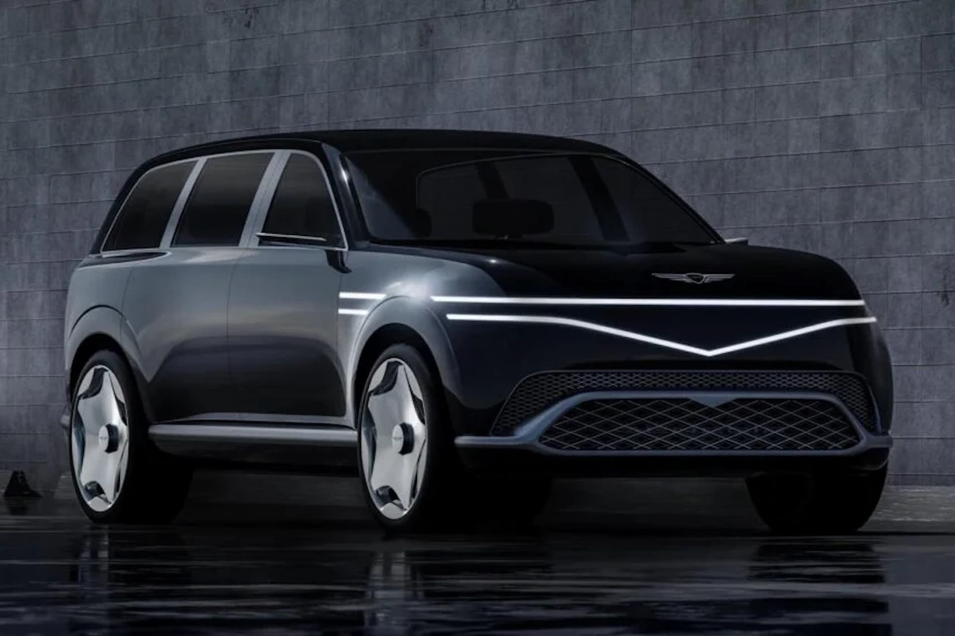 Hyundai will mit dem Genesis GV90 den EQS SUV übertrumpfen