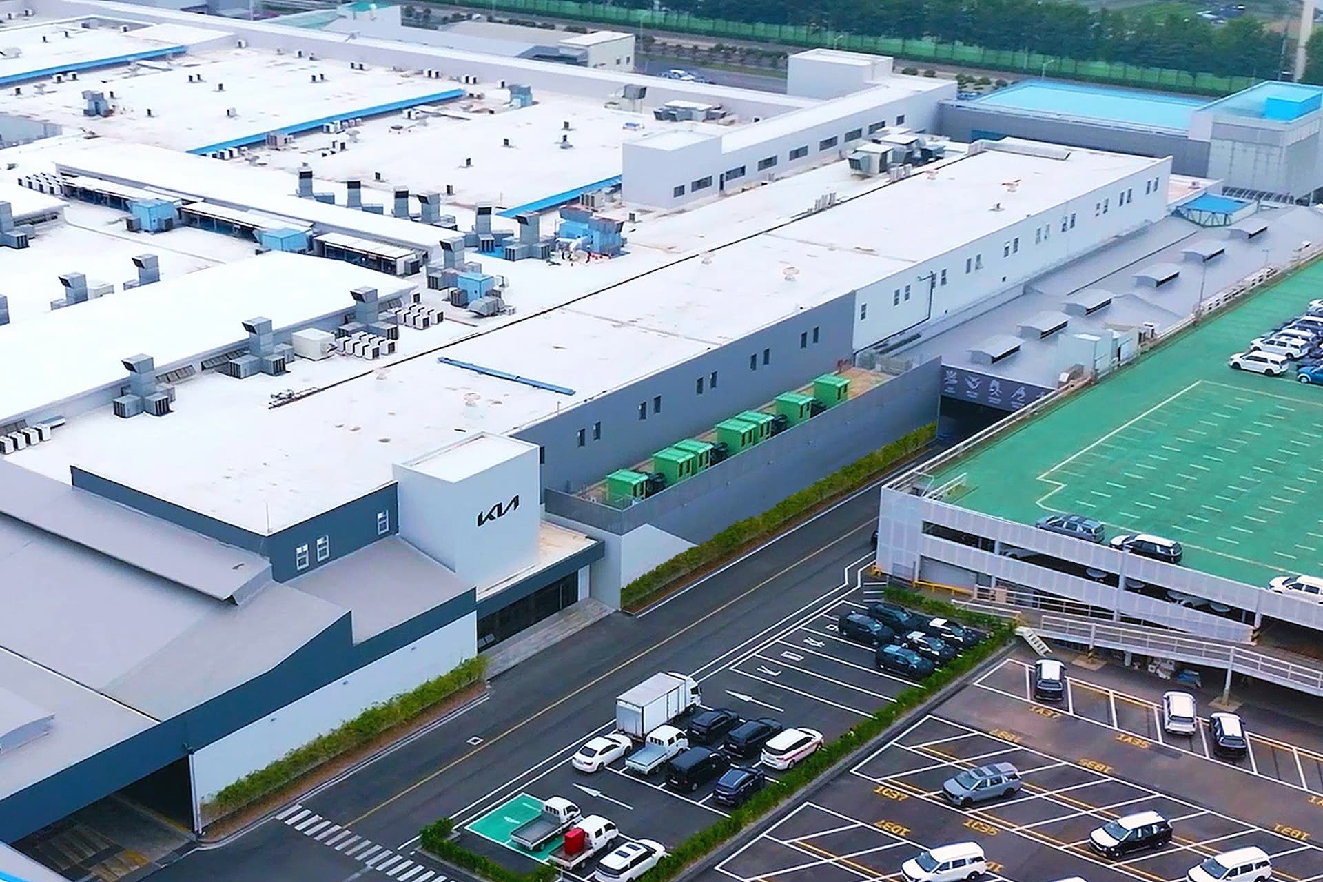 Kia eröffnet reines E-Auto-Werk in Korea