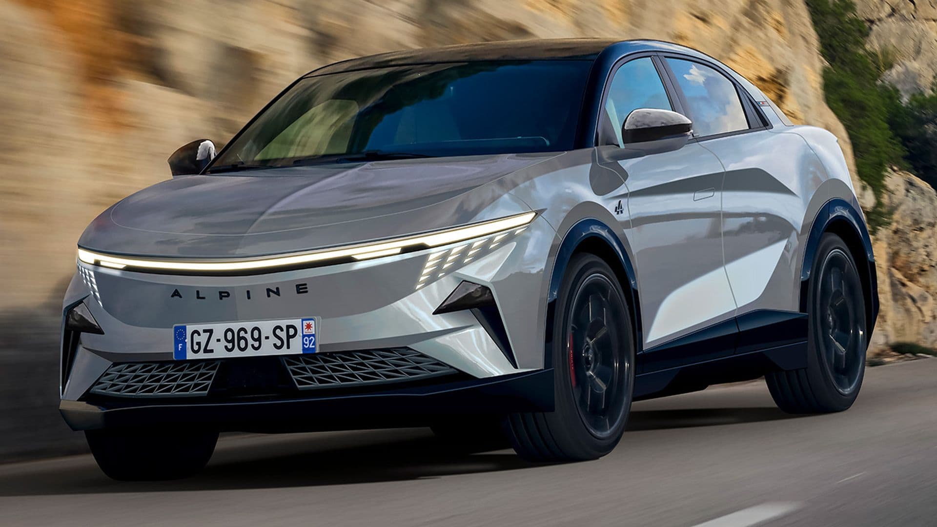 Alpine A390 Design-Konzept: Fastback für die Elektro-Zukunft