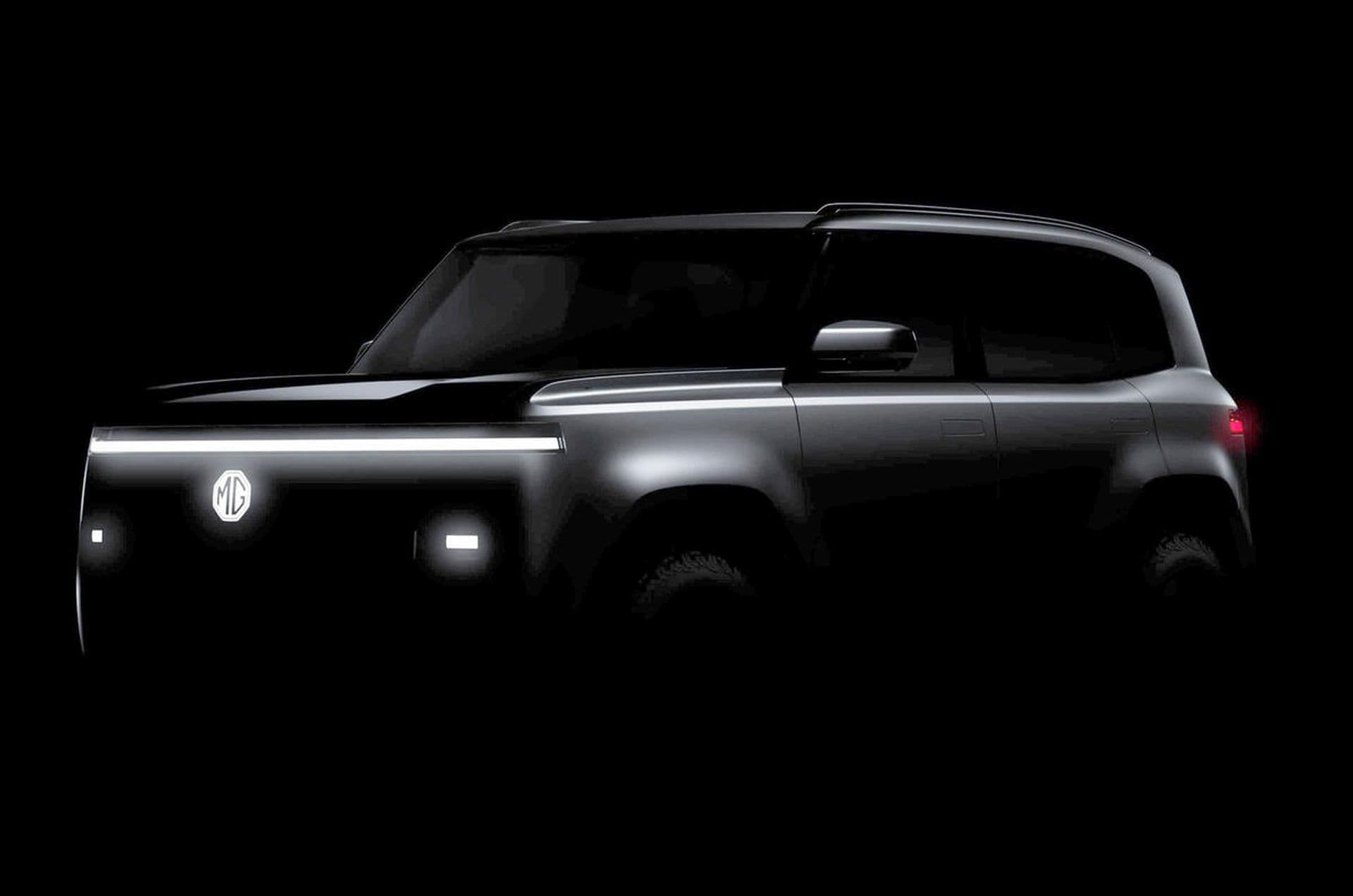 MG zeigt erstes Foto des neuen Elektro-SUV CyberX