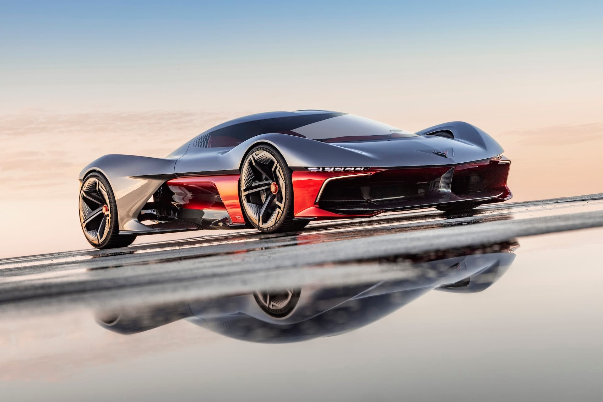 GM enthüllt vollelektrische Corvette-Studie mit SoCal-Genen