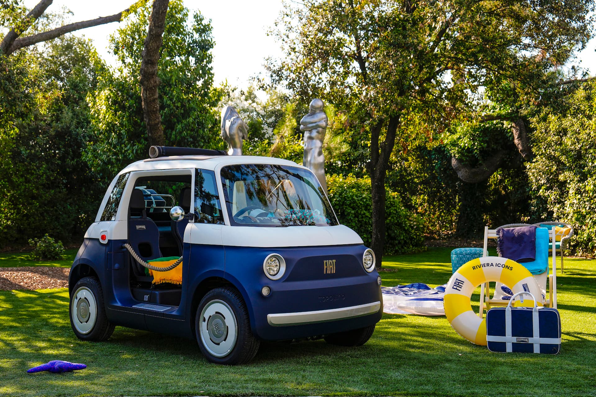 Fiat Topolino wird mit Vilebrequin zum schicken Strandmobil