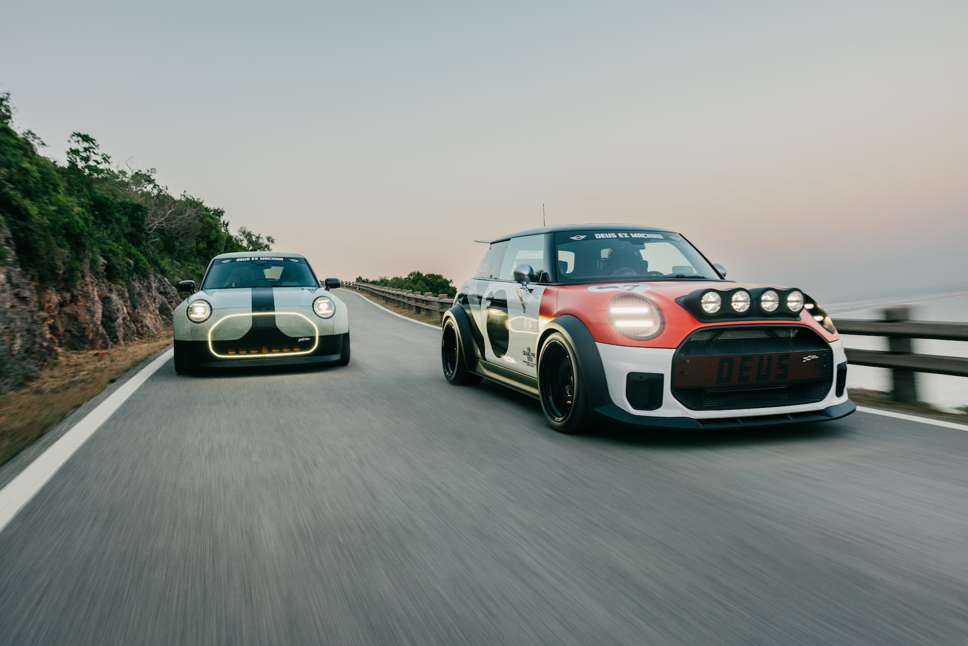 Mini JCW x Deus Ex Machina: Zwei Welten, zwei Autos