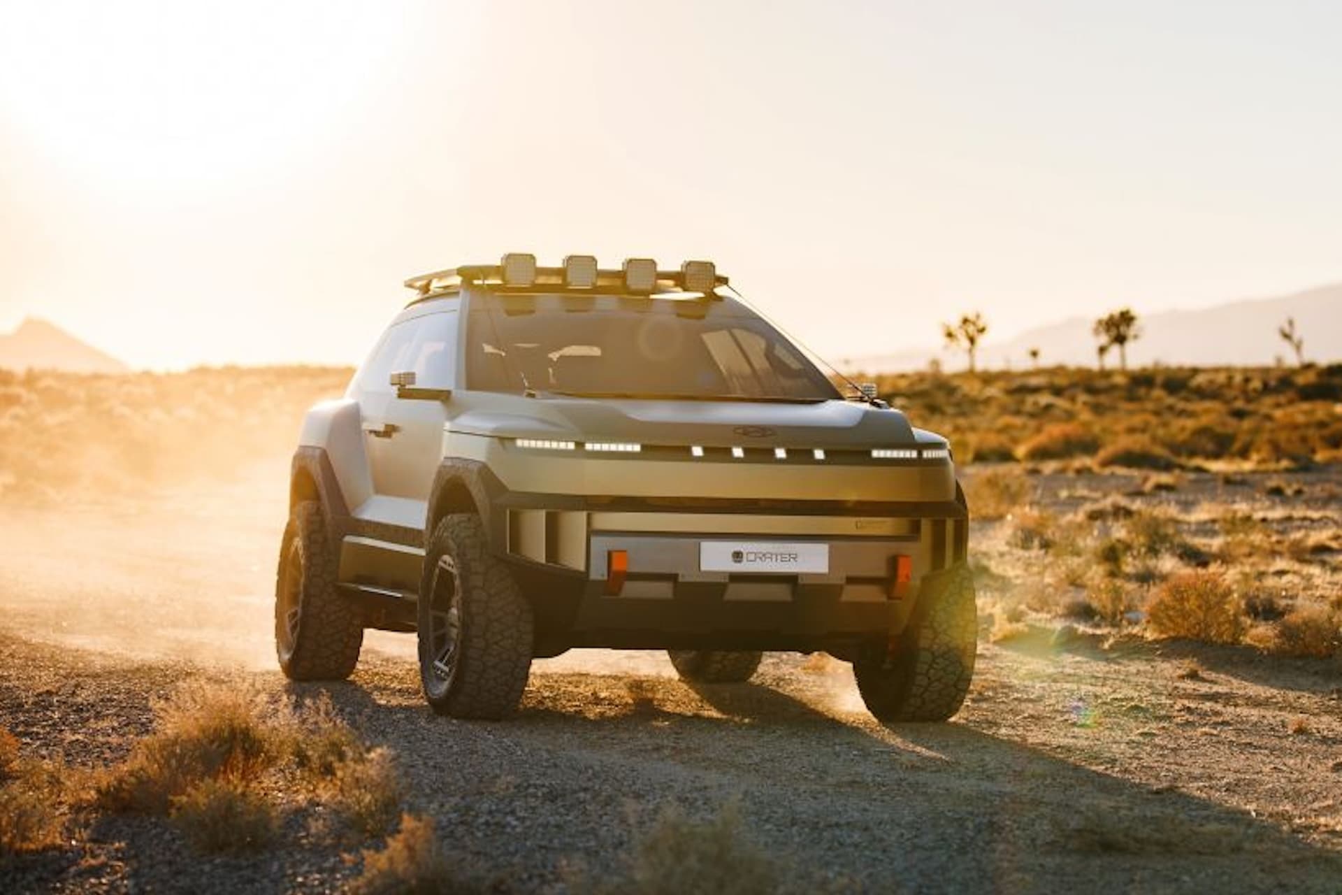 Ein Hyundai fürs Grobe: Der Offroad-SUV Crater Concept