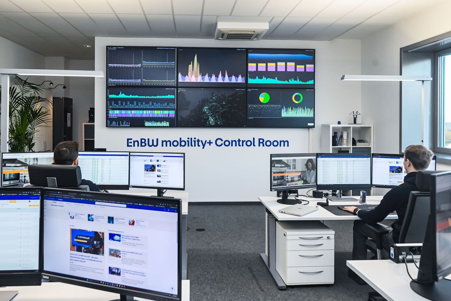 EnBW steuert 8000 Schnellladepunkte erstmals zentral