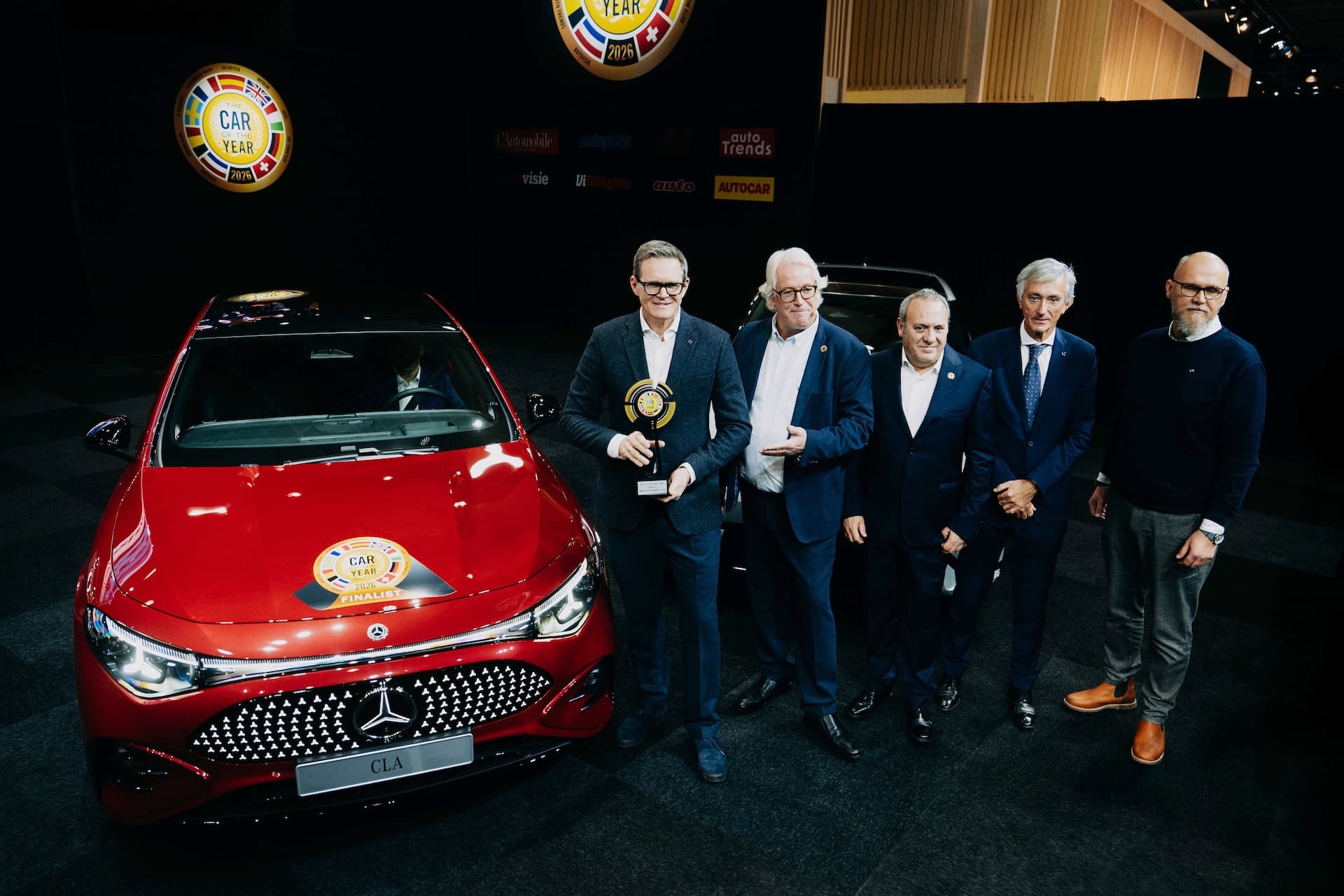 Mercedes-Benz CLA ist Europas „Car of the Year 2026“