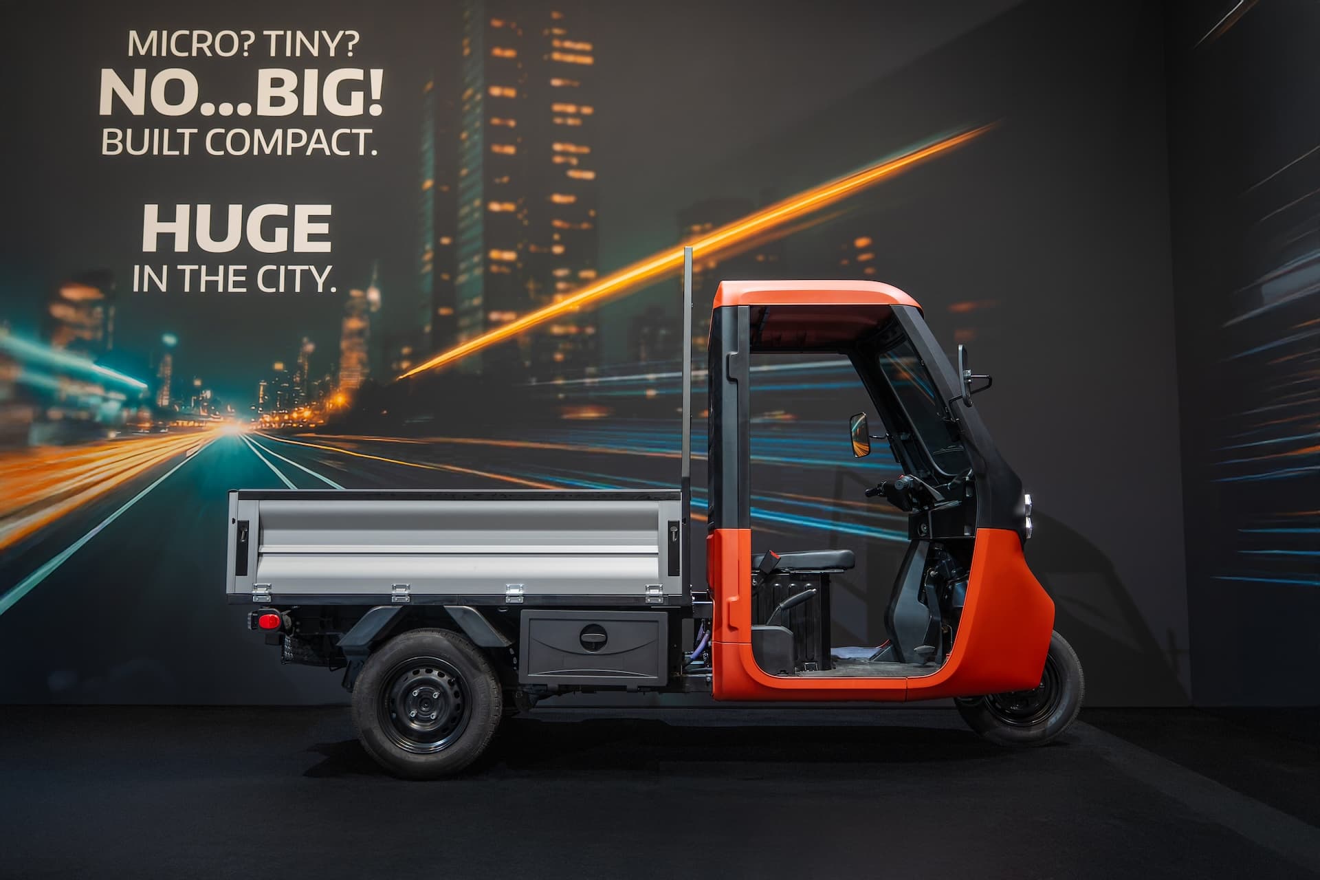 Fiat bringt dreirädrigen Elektro-Transporter Tris nach Europa