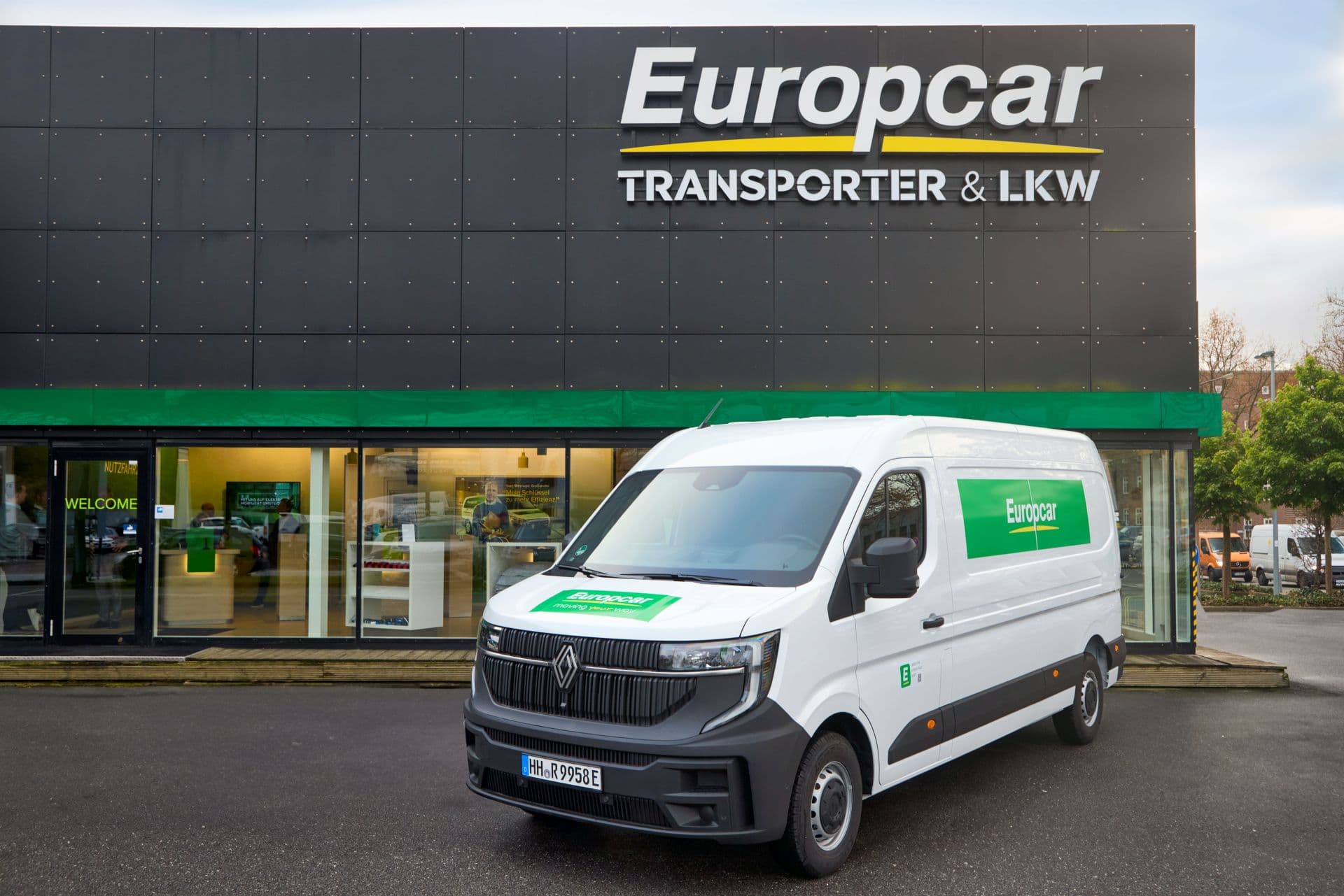 Europcar ergänzt seine Flotte um elektrische Transporter