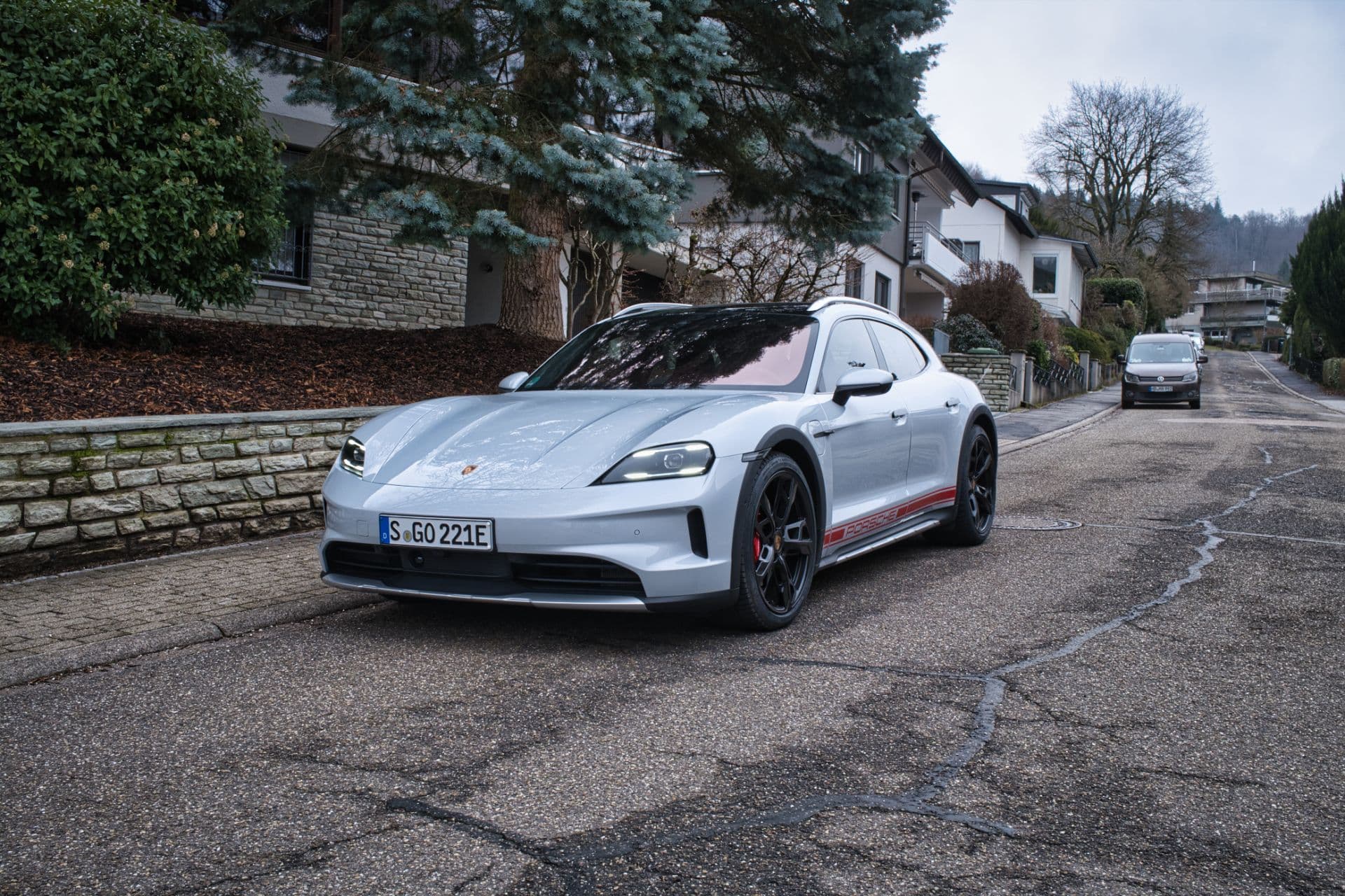 Porsche Taycan 4S Cross Turismo im Wintertest