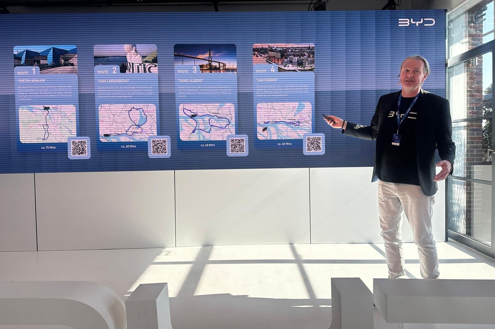 BYD und das Hamburger Autofahrquartett