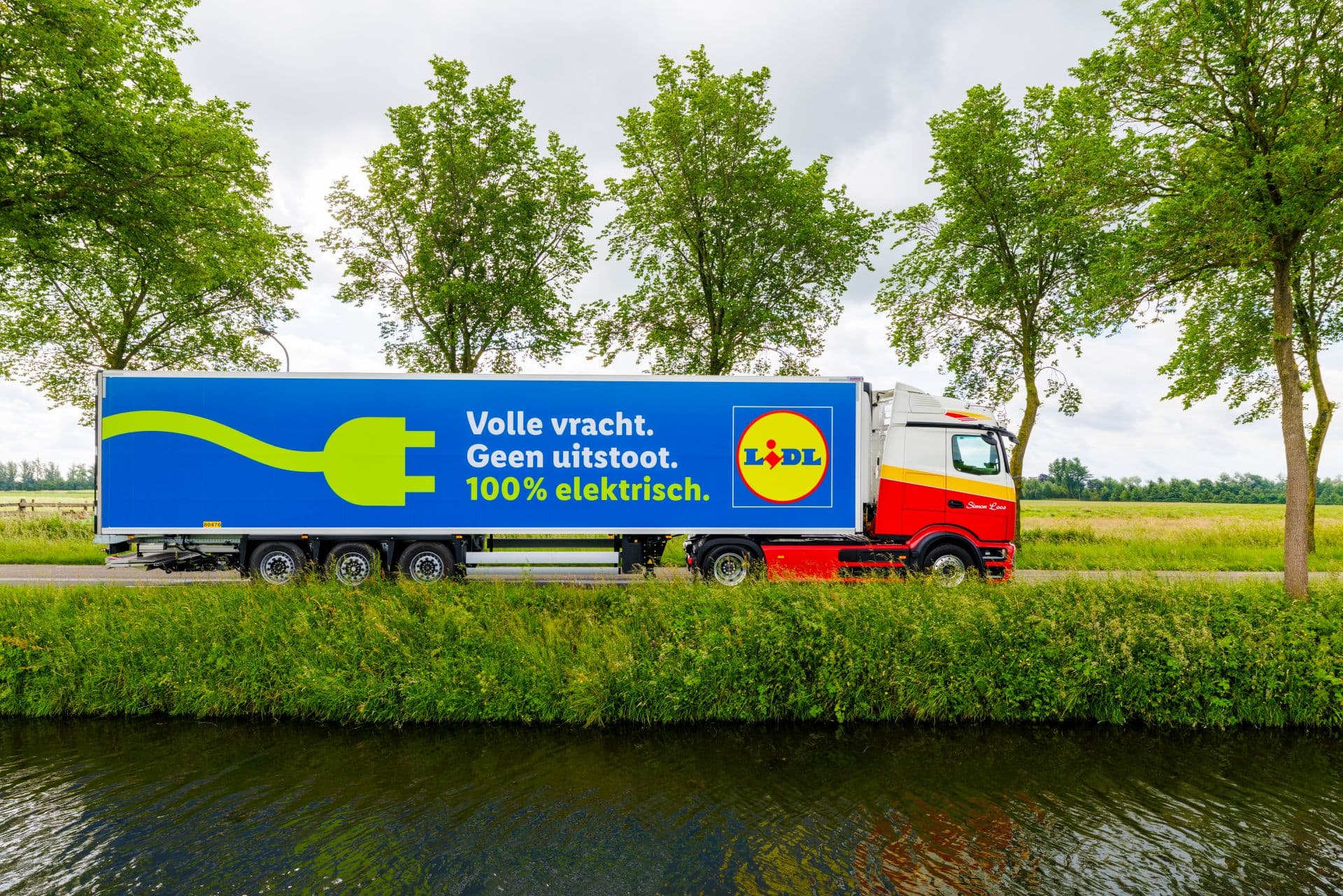 Lidl Niederlande: E-Lkw beliefern ab 2027 alle Filialen