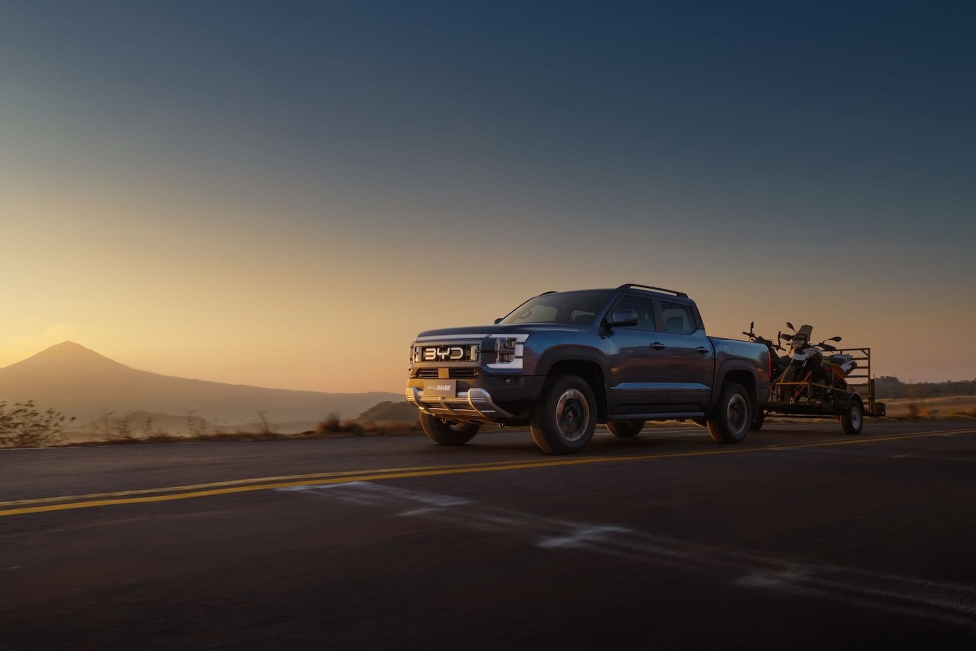 BYD bringt Pick-up Shark mit 321 kW und Range Extender