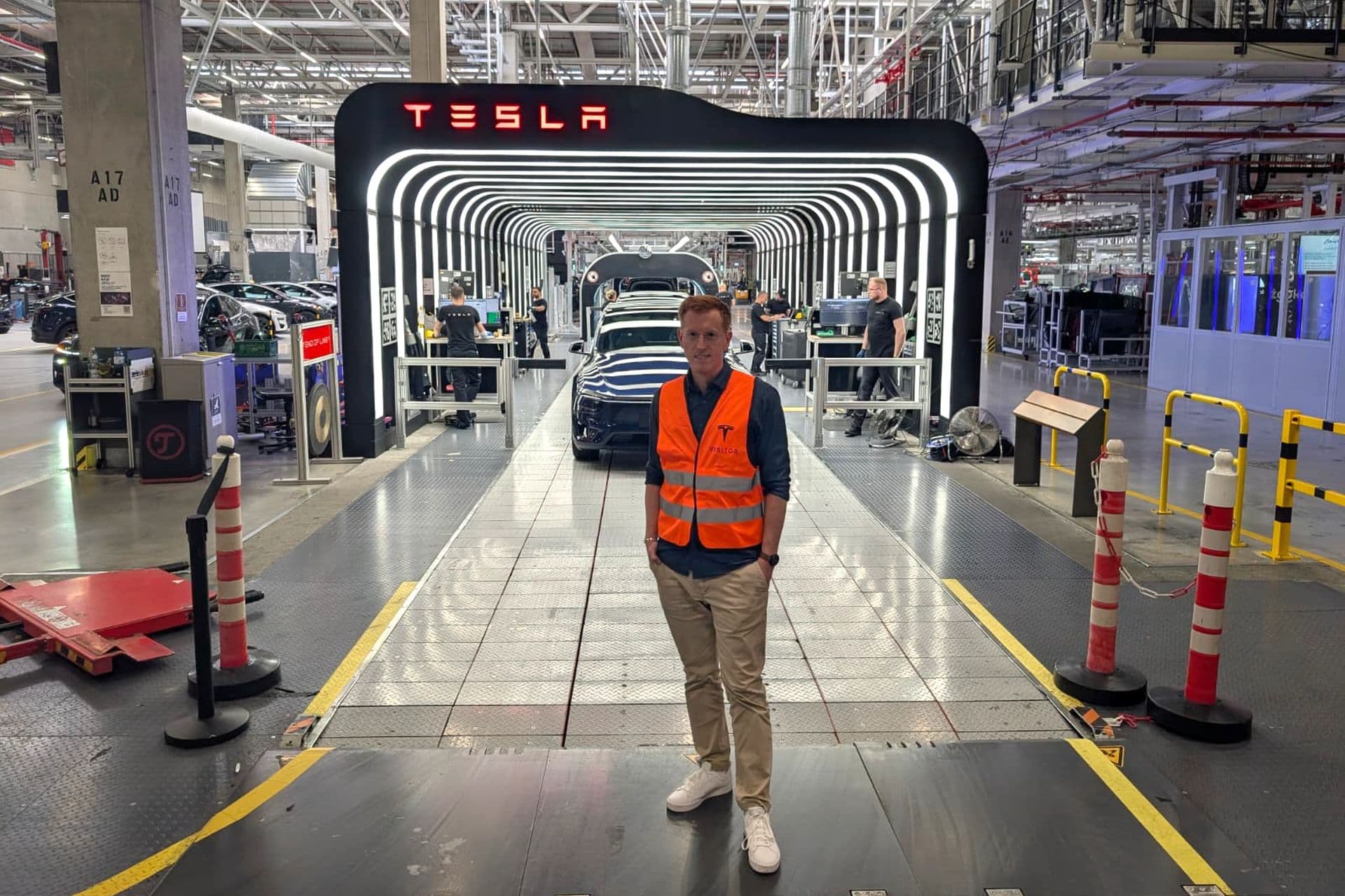 Besuch in Grünheide: Wo Tesla gegen den Trend wächst