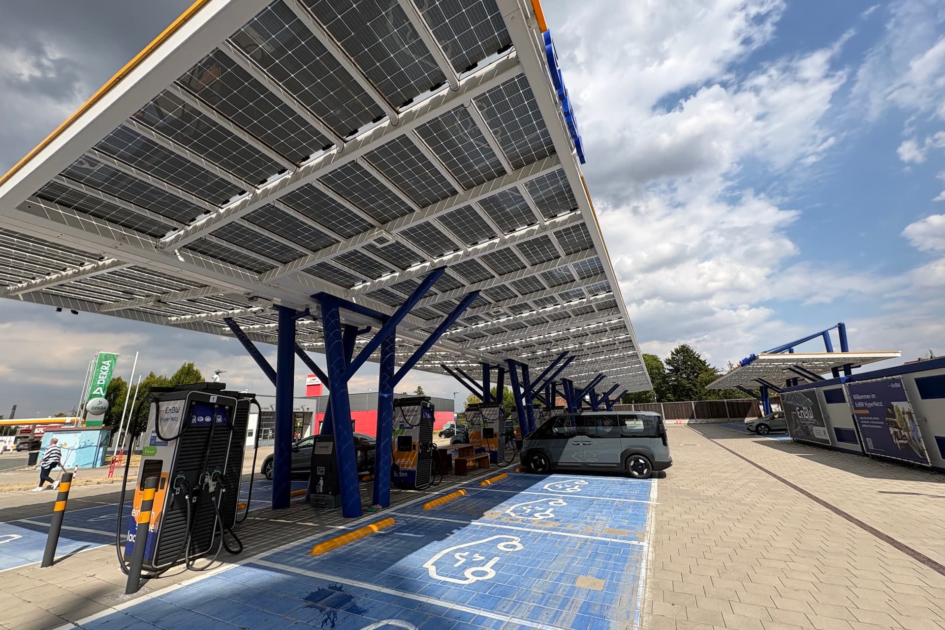 Ladeparadies Kamen: 52 EnBW-Schnelllader – und sehr viel Konkurrenz