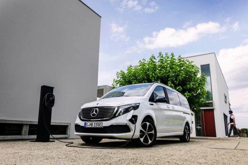 Der neue Mercedes-Benz EQV nicht von Batterie-Engpässen betroffen