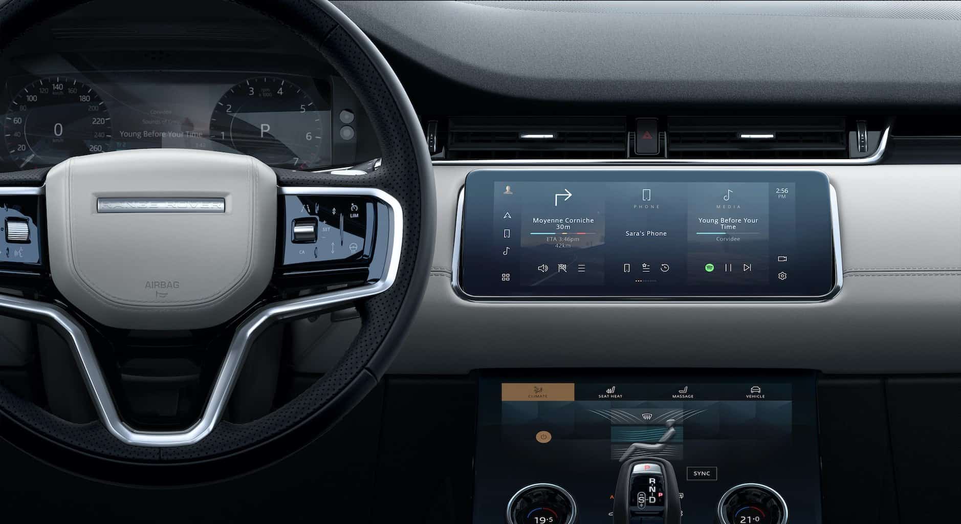 Range Rover Evoque Plug-in-Hybrid Cockpit