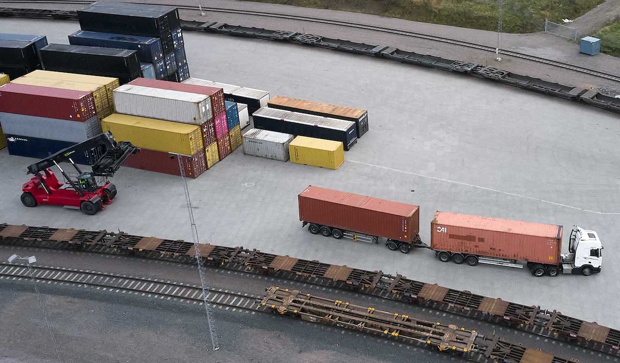 Scania-Container-Elektro-Lkw